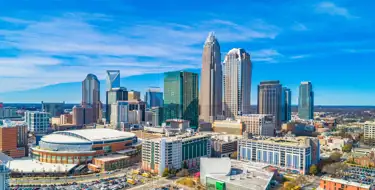 Image of mountain chain with clouds at sunset
