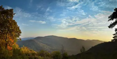 Image of the Blue Ridge Mountains of Virginia